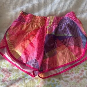 Vibrant Pink and Purple Women's Shorts